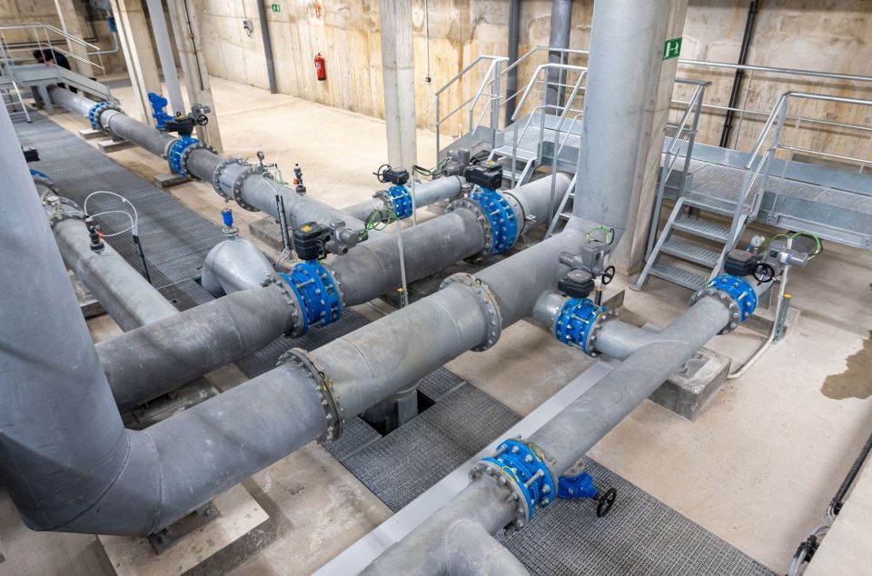 Un dipòsit d'aigua de Mataró