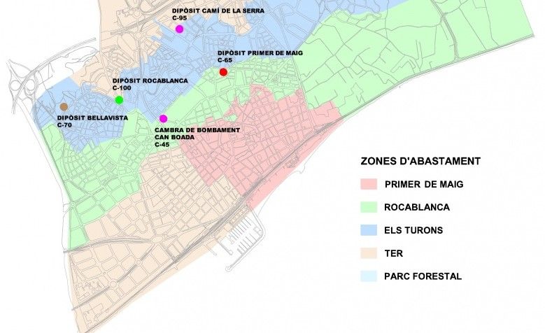 Dipòsits de Mataró Dipòsits de Mataró