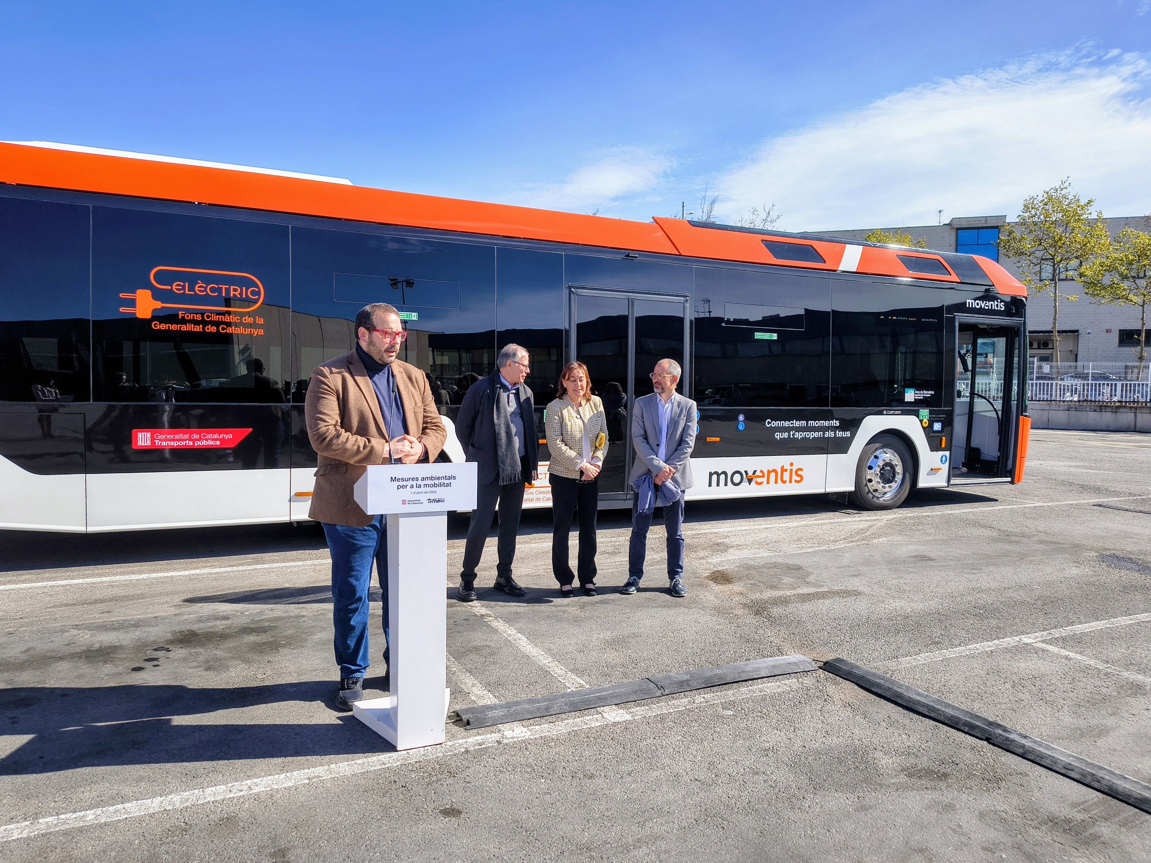 Presentación del nuevo bus 100% eléctrico