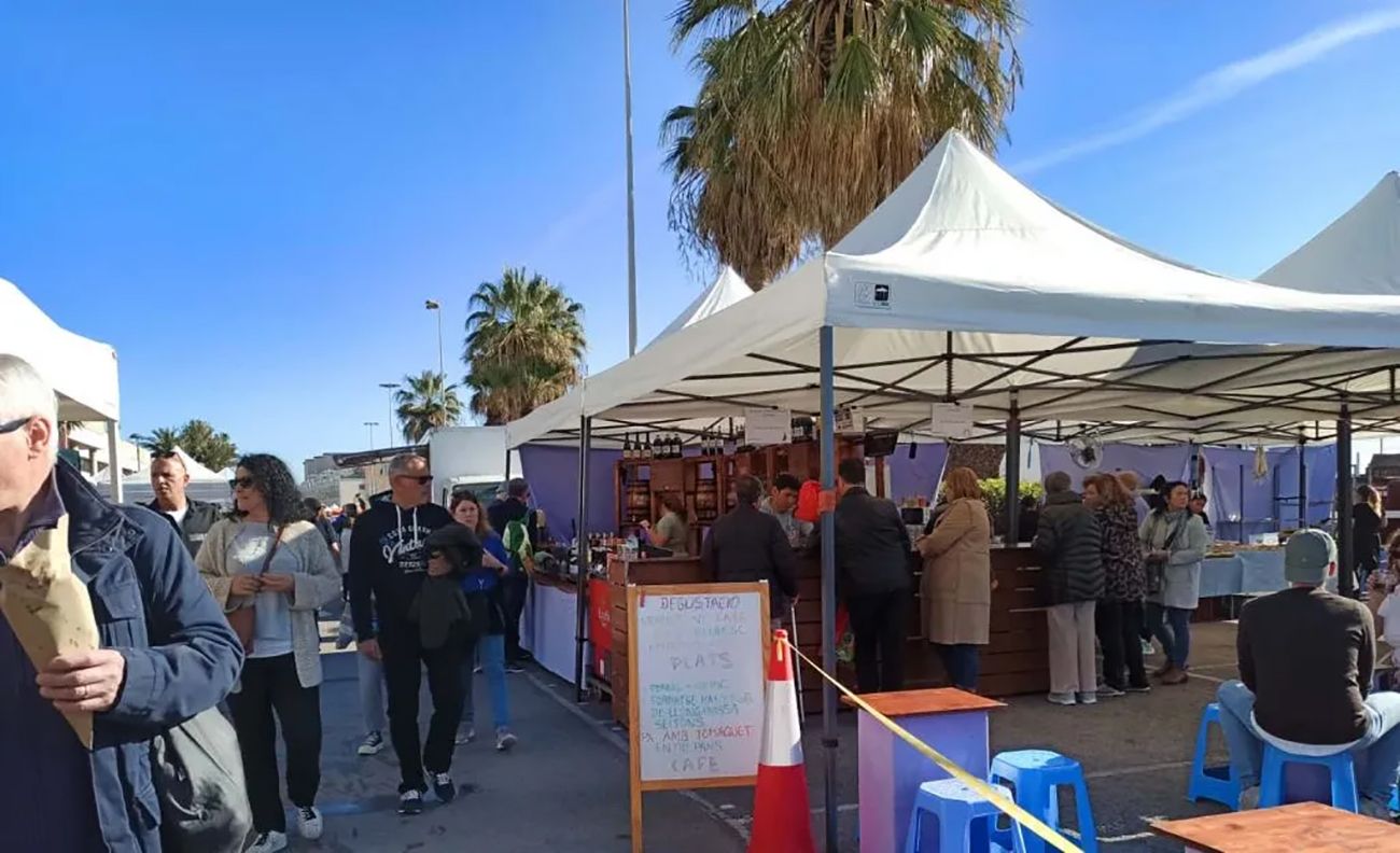 Mercat agroalimentari setmanal a Vilassar de Mar