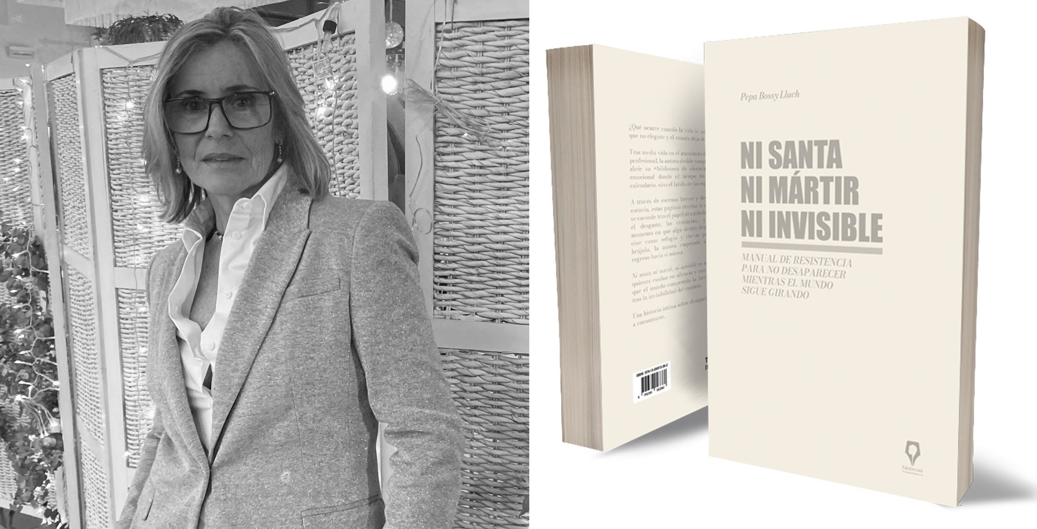 Pepa Bossy publica 'Ni santa, ni mártir ni invisible'