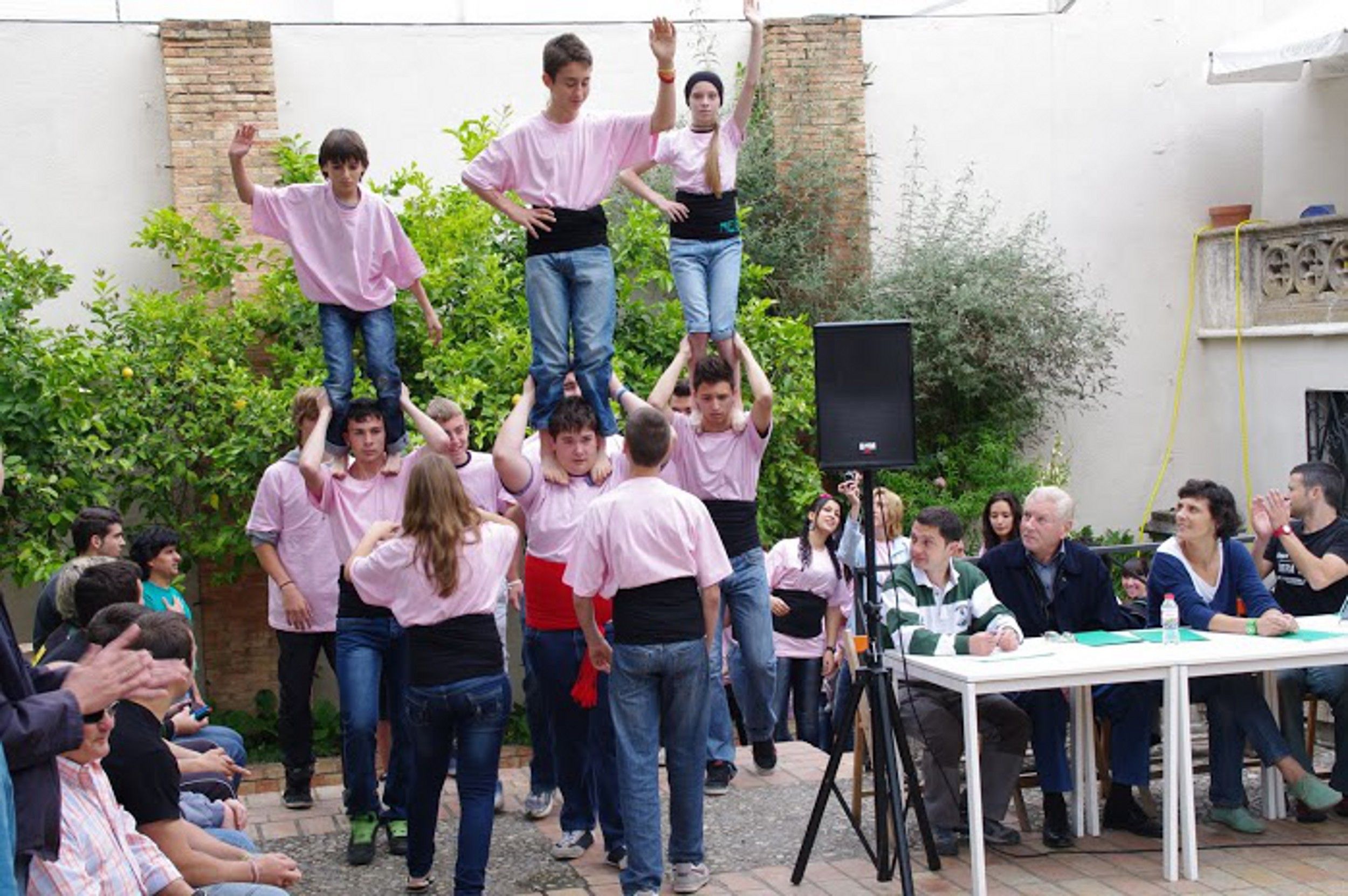 Castells escolars al Joverd de Vilafranca