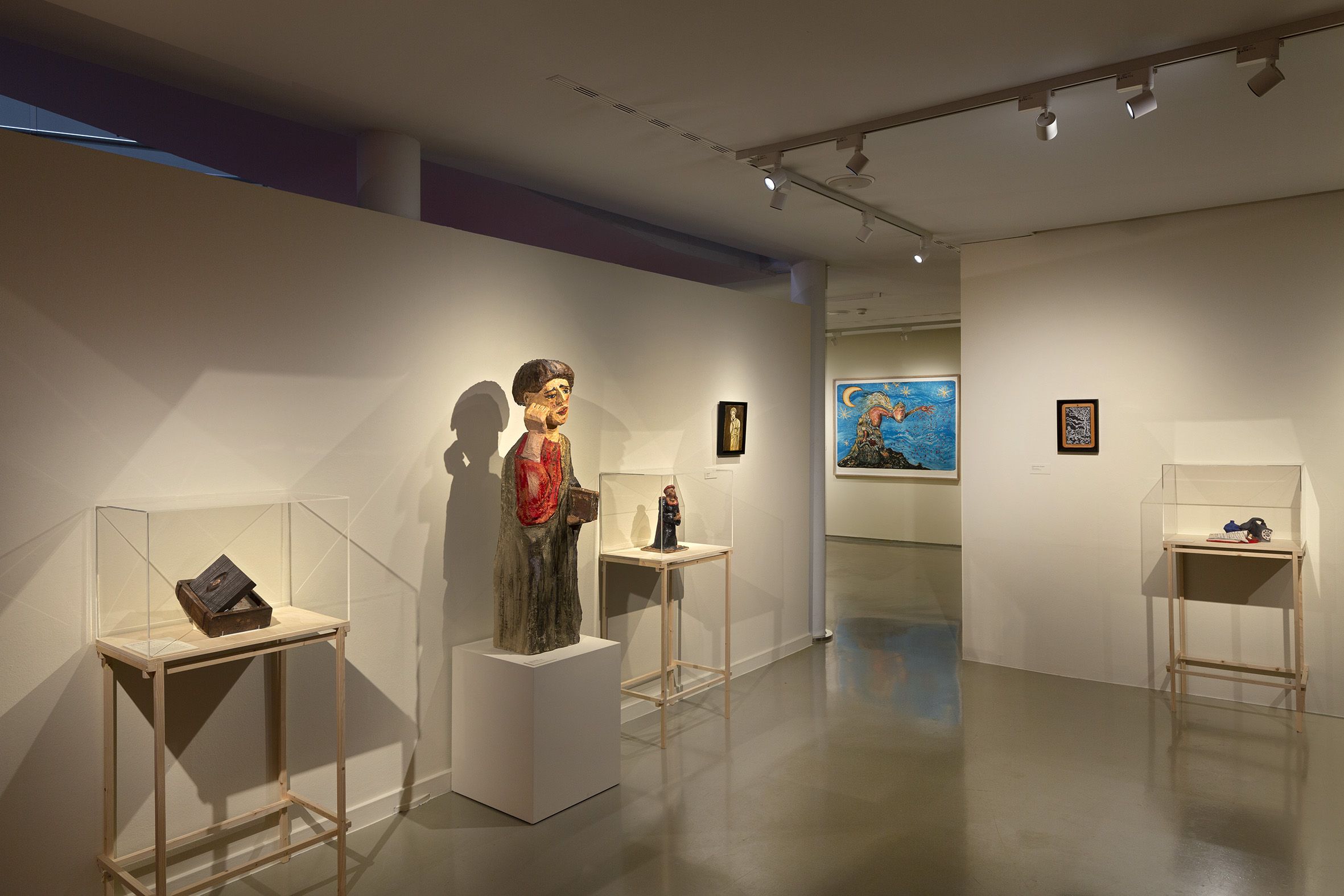 La mostra 'Xavier entre llibres'