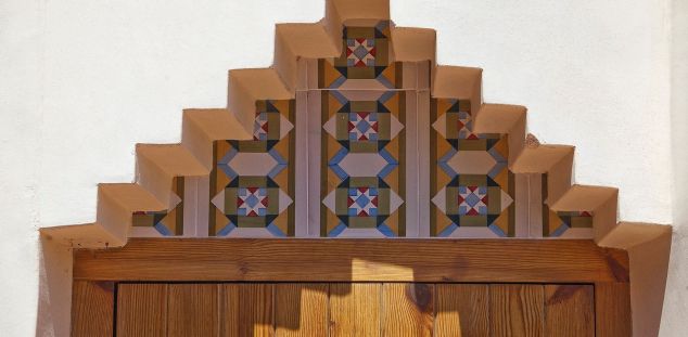 Detall de l'obra de Gaudí