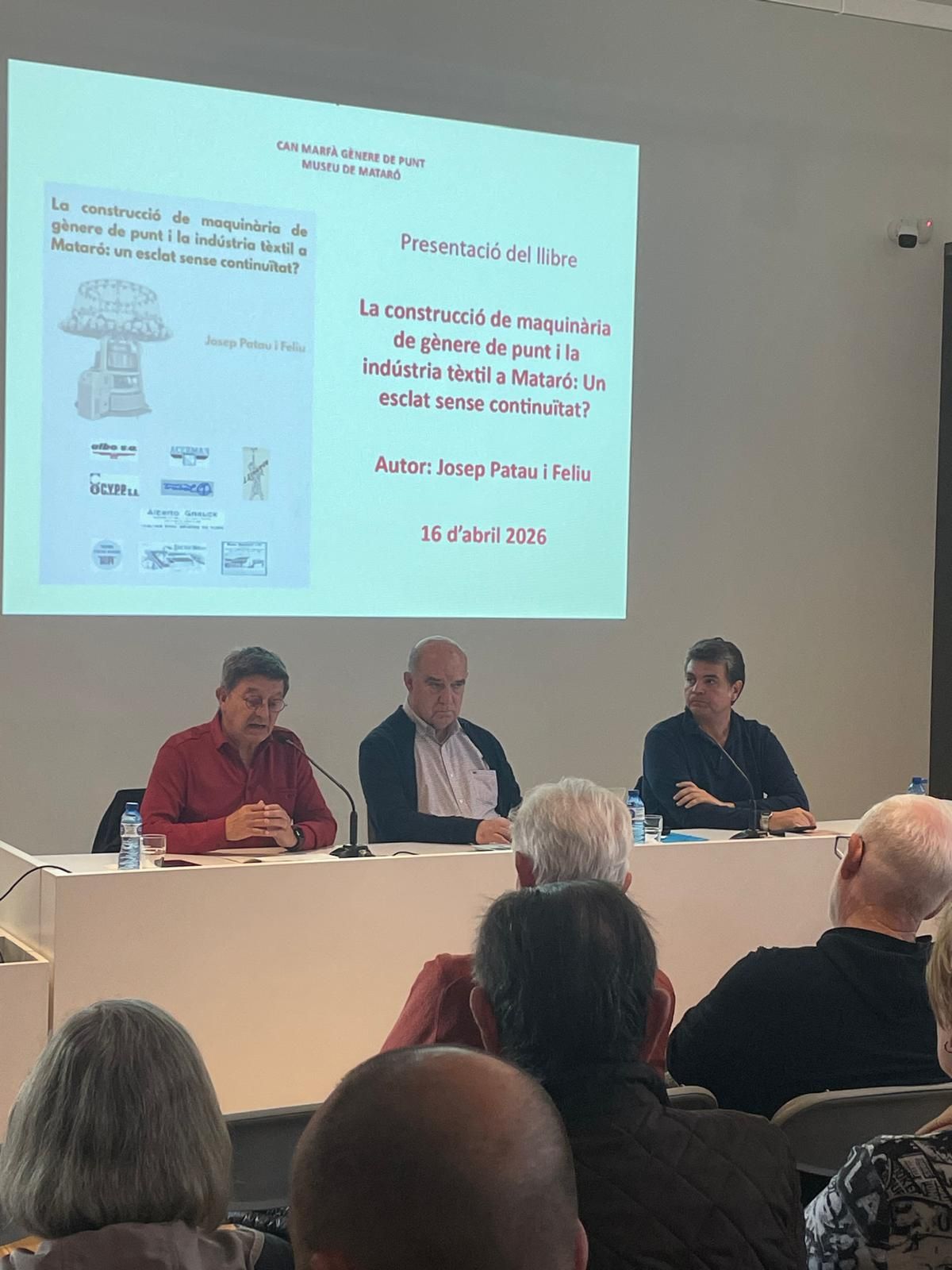 Presentació llibre Josep Patau (1)