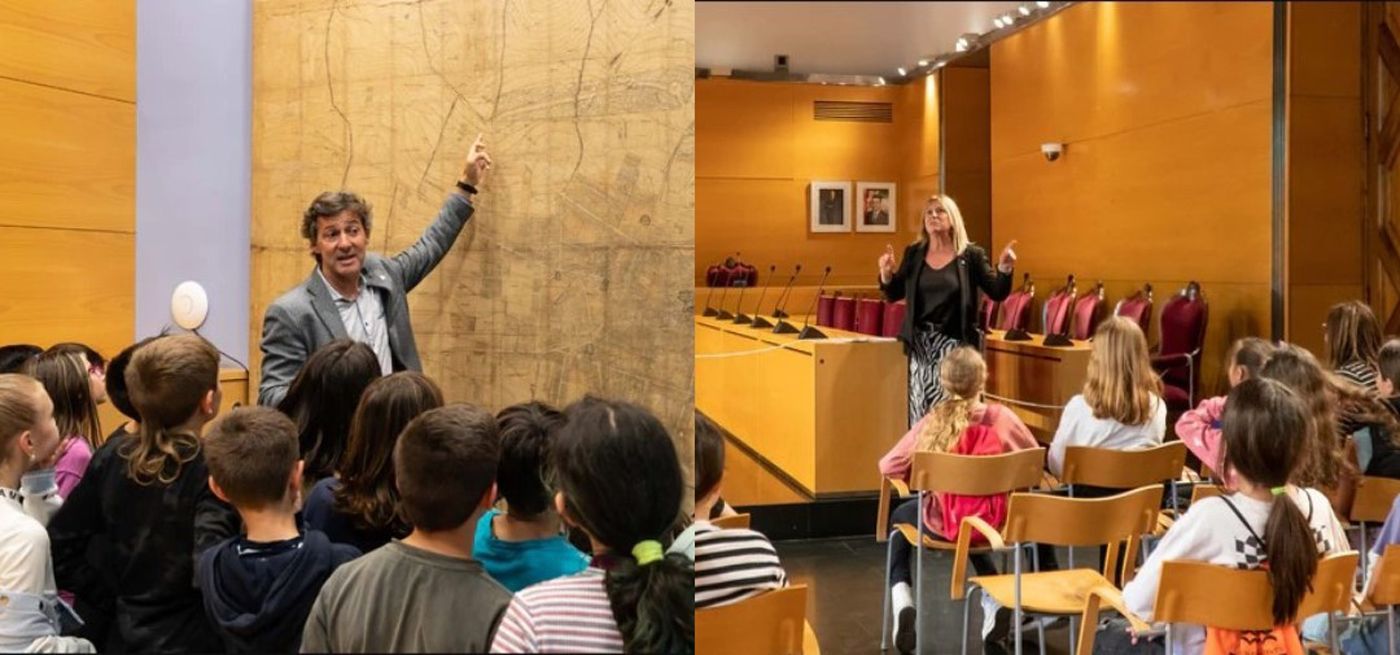 Imatges de les portes obertes a l'Ajuntament