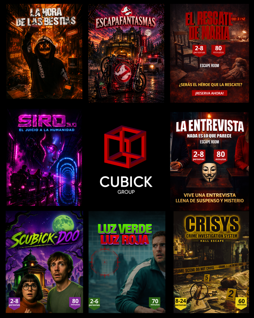 cubick group premio escape room