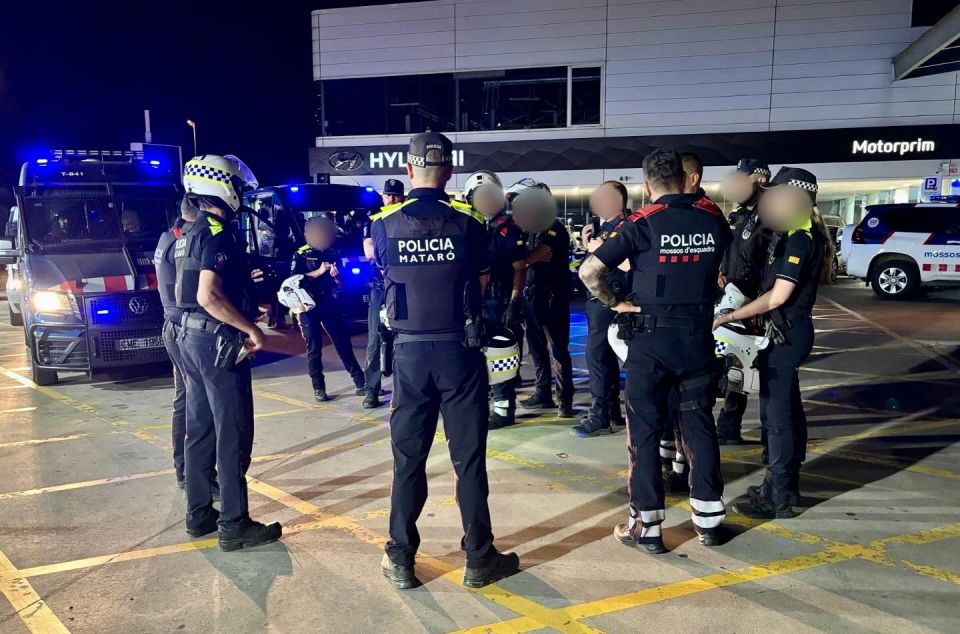 Operació coordinada entre Mossos i Policia Local a Mataró el juny passat