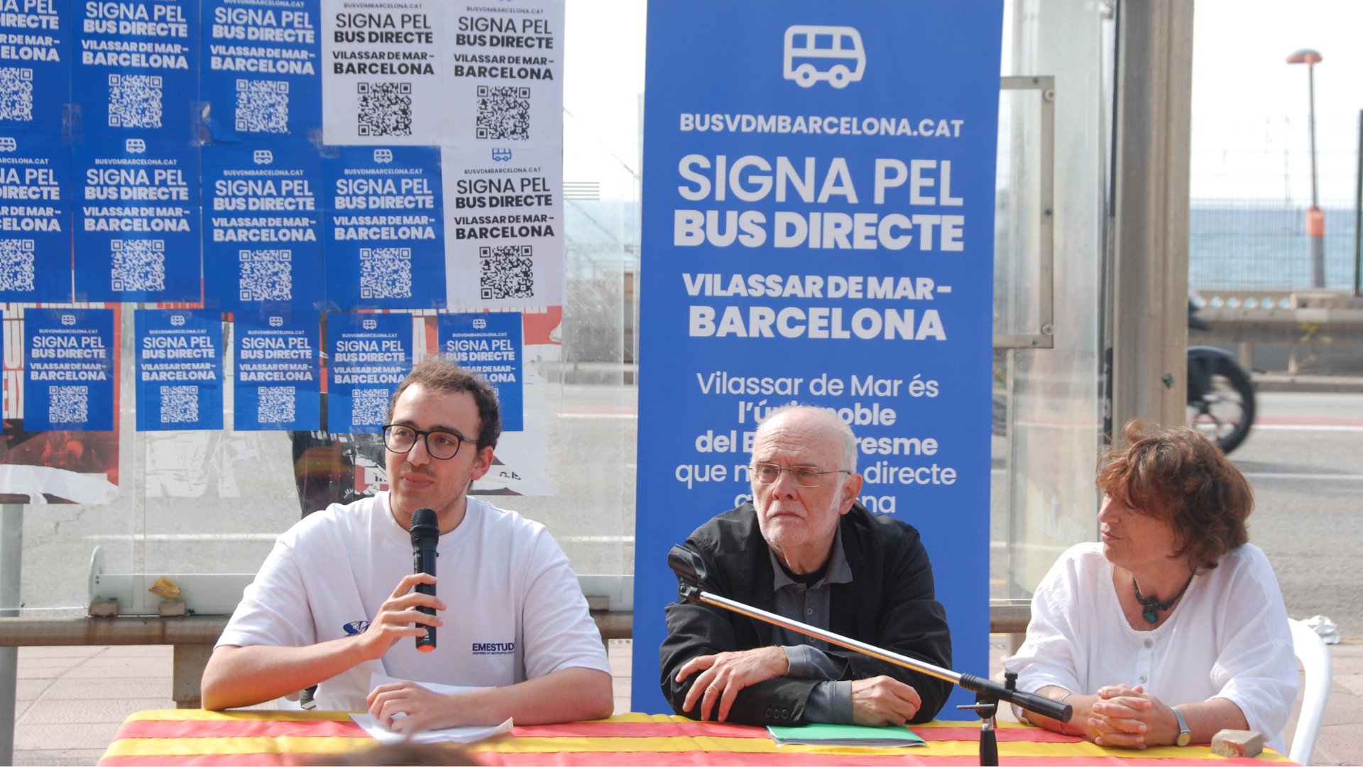 Reclaman autobús a Barcelona