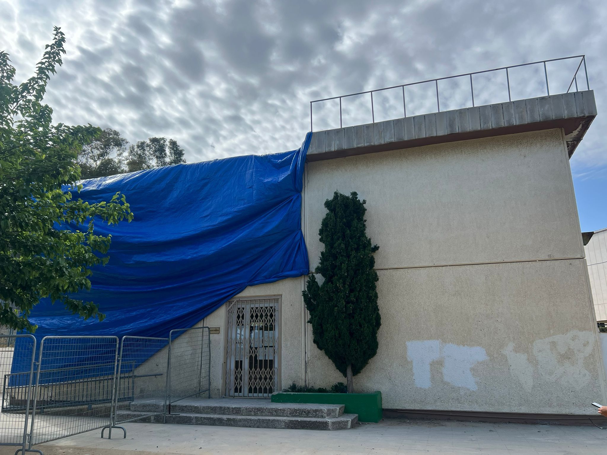 Edificio infantil de la escuela Rocafonda