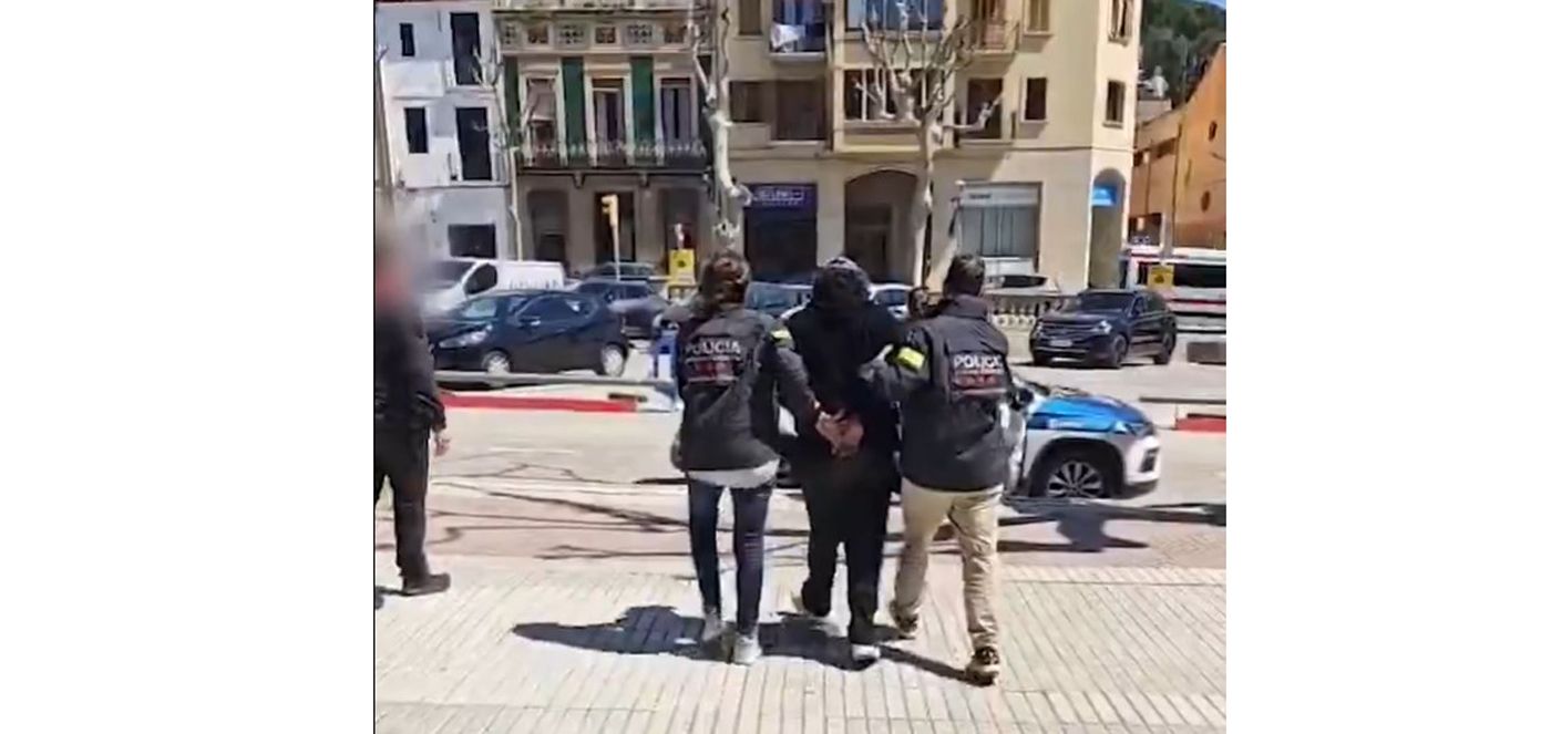 Detingut a Arenys de Mar