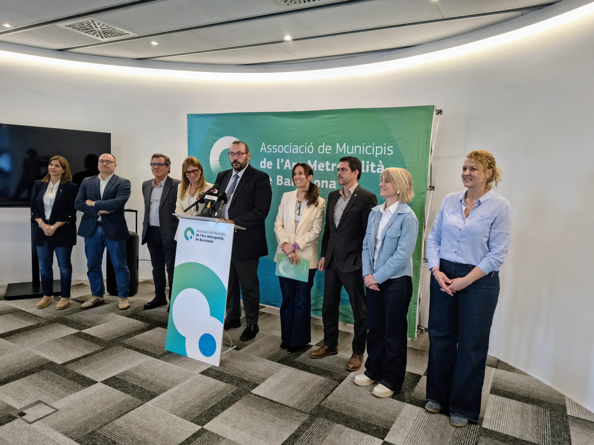 Els alcaldes de l'Arc Metropolità, a Mataró