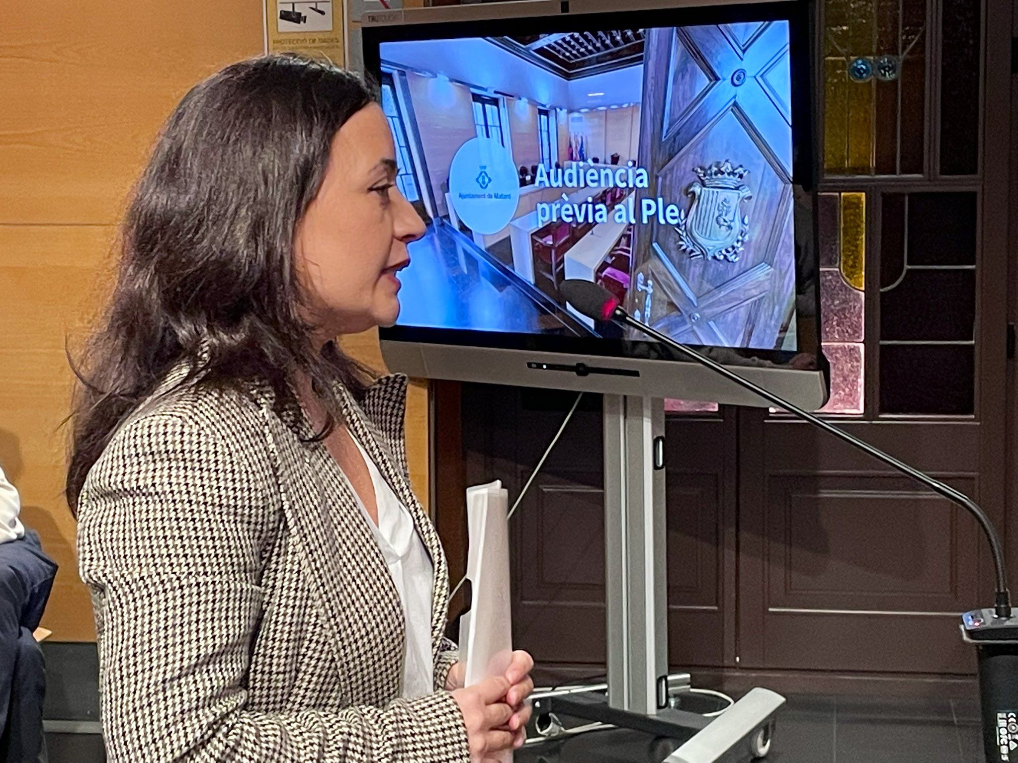 Mireia Alomà. Foto: Ajuntament de Mataró