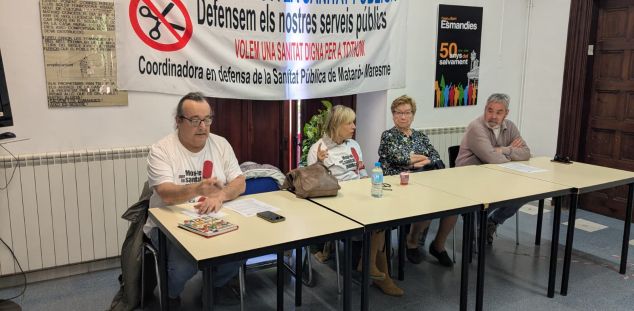 Roda de premsa de la Coordinadora. Foto: CC