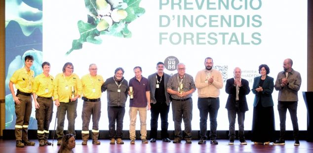 Foto de família dels premiats