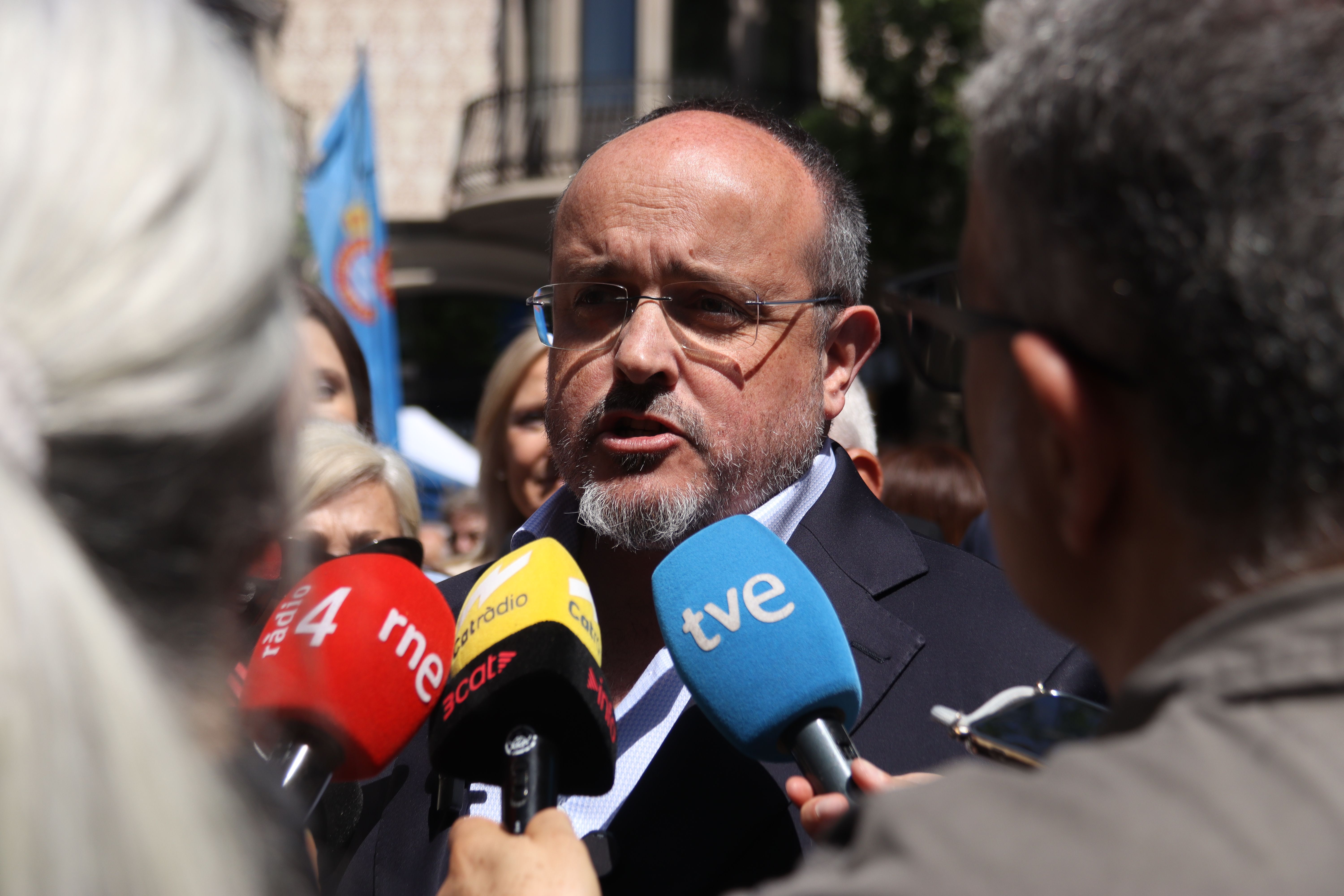 El president del PP de Catalunya, Alejandro Fernández.