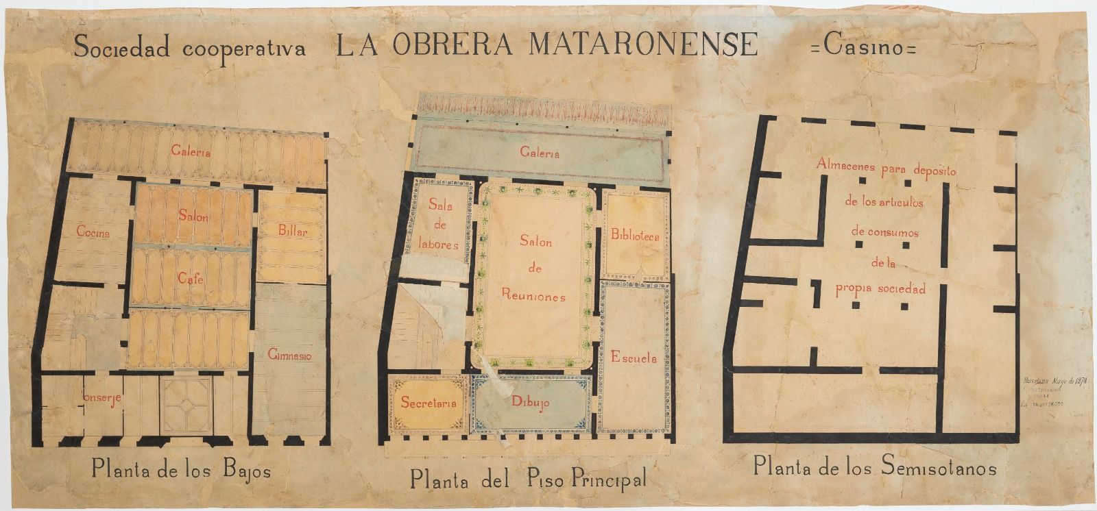 Los mapas de Gaudí