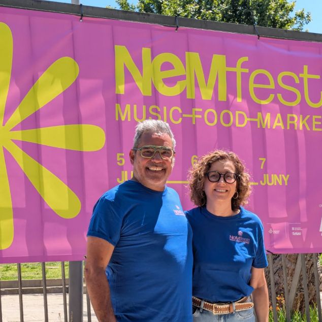 David Oleart i Anna de Quirós, en la presentació del NEMFest 2026 David Oleart i Anna de Quirós, en la presentació del NEMFest 2026