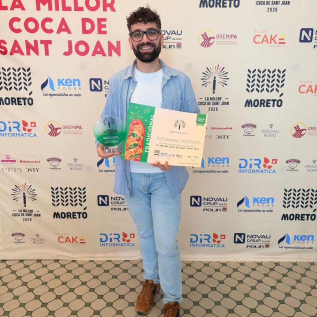 Alejandro Mohedo, amb el guardó