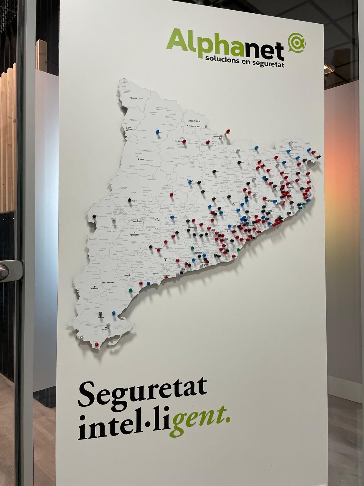 Mapa Alphanet