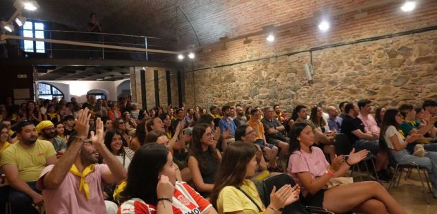 Ple a vessar en la presentació de la Garrinada