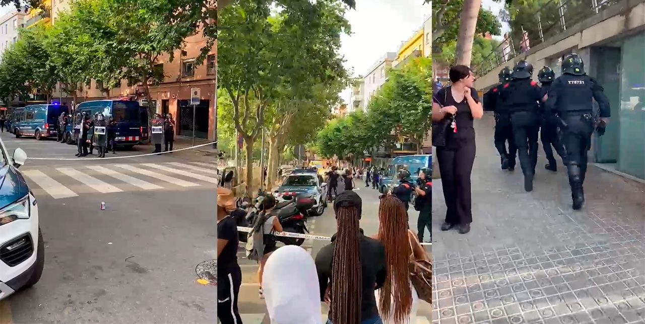 Tres moments de la tensió viscuda al desnonament