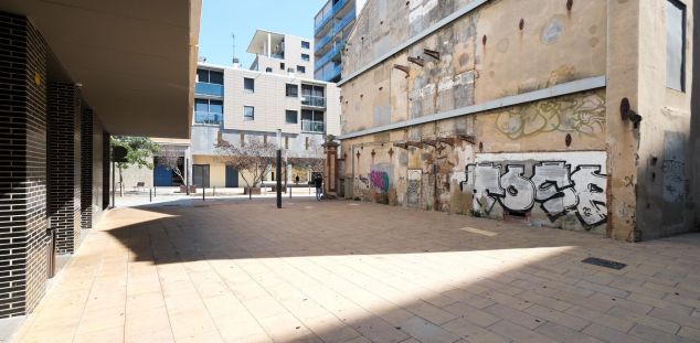 La zona de la plaça de la Coca La zona de la plaça de la Coca