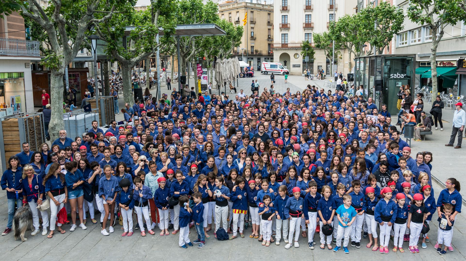 Els Capgrossos, el 2016 en el 20è aniversari. Foto: Capgrossos