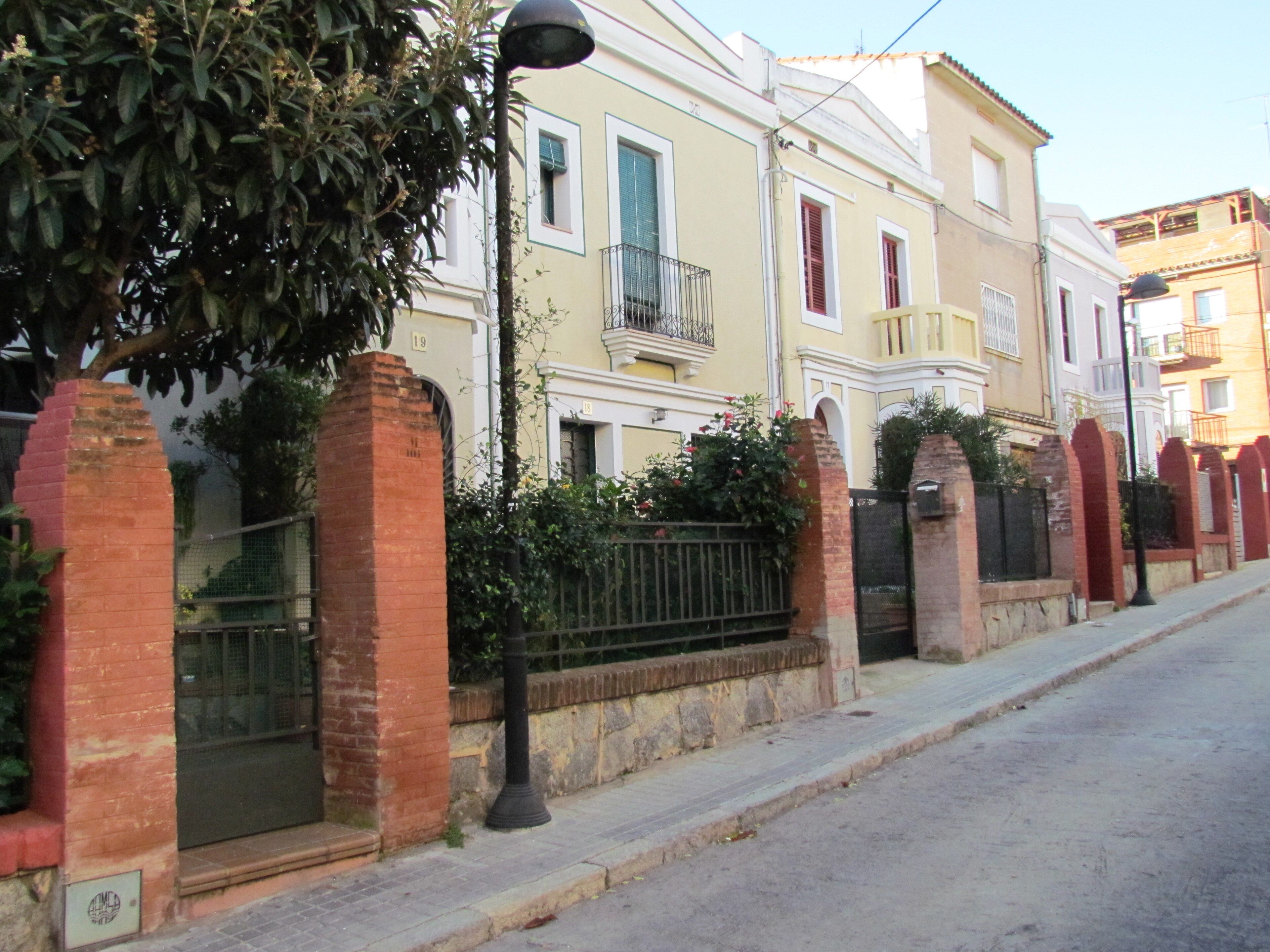 Las 'casas baratas' de la calle Goya de Mataró