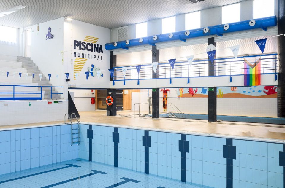 Piscina Municipal tancada. Foto: R.Gallofré