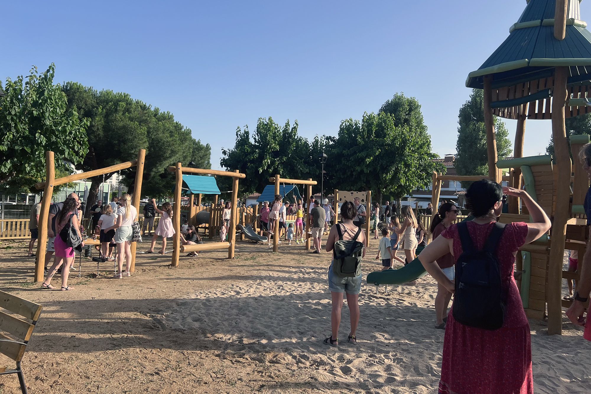 El parc de Can Boada a Sant Vicenç de Montalt. Foto: Ajuntament