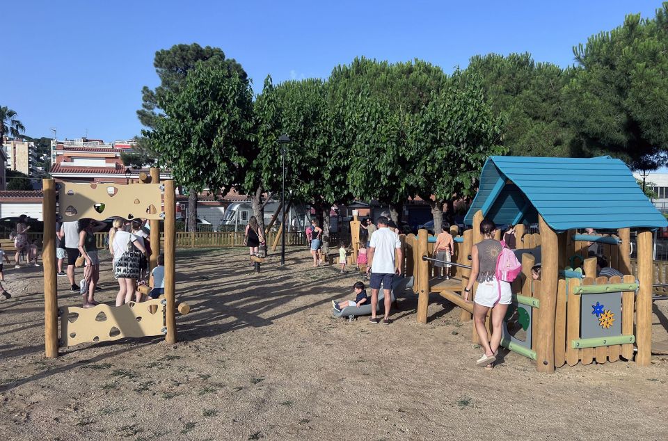 Nova zona infantil del parc