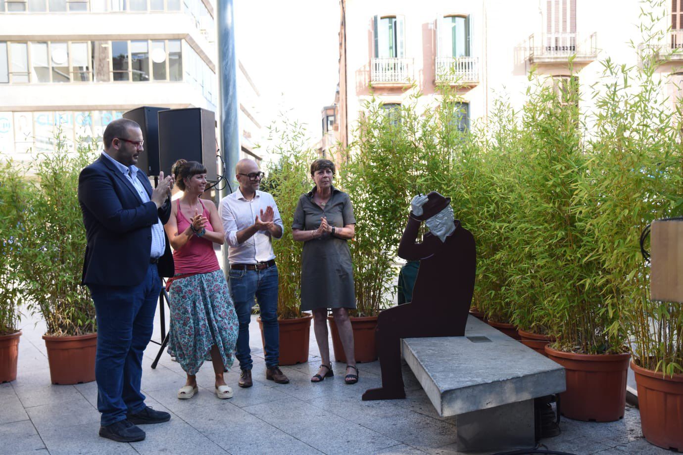 La figura de Cuyàs recordada a Mataró.