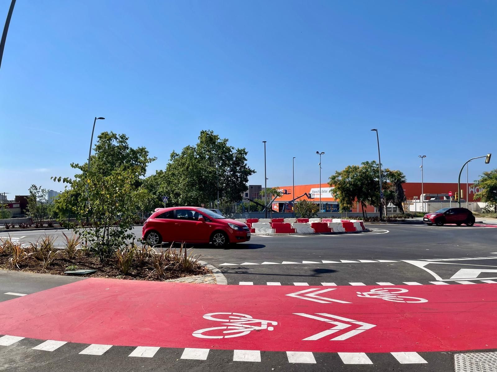 Nueva rotonda en Cerdanyola. Foto: Ayuntamiento
