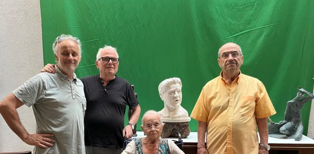 El bust de Manuel Cusachs, a casa seva