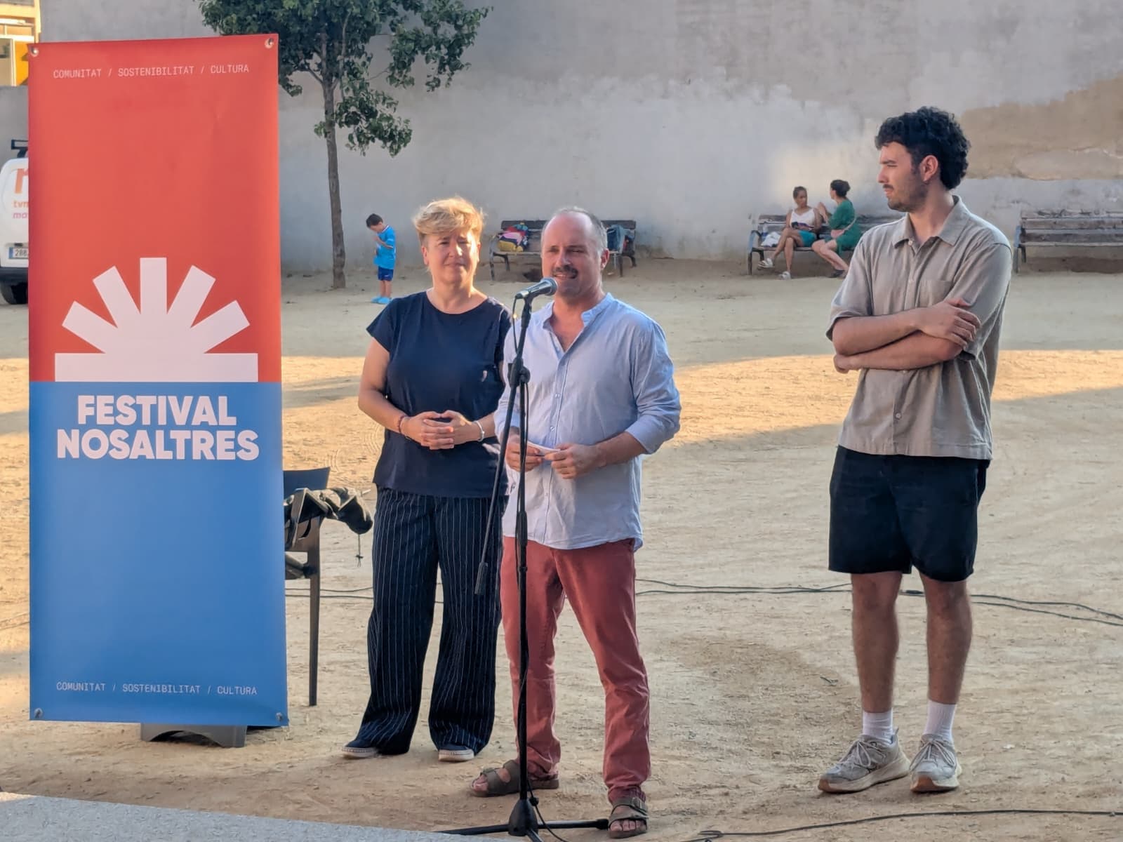 La presentación del Festival Nosaltres