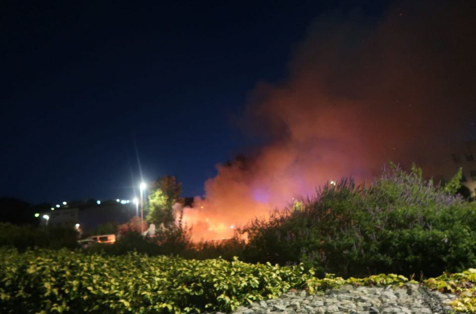 Incendi a la riera