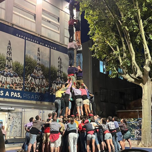 Un assaig dels Capgrossos aquest 2026. Foto: Capgrossos