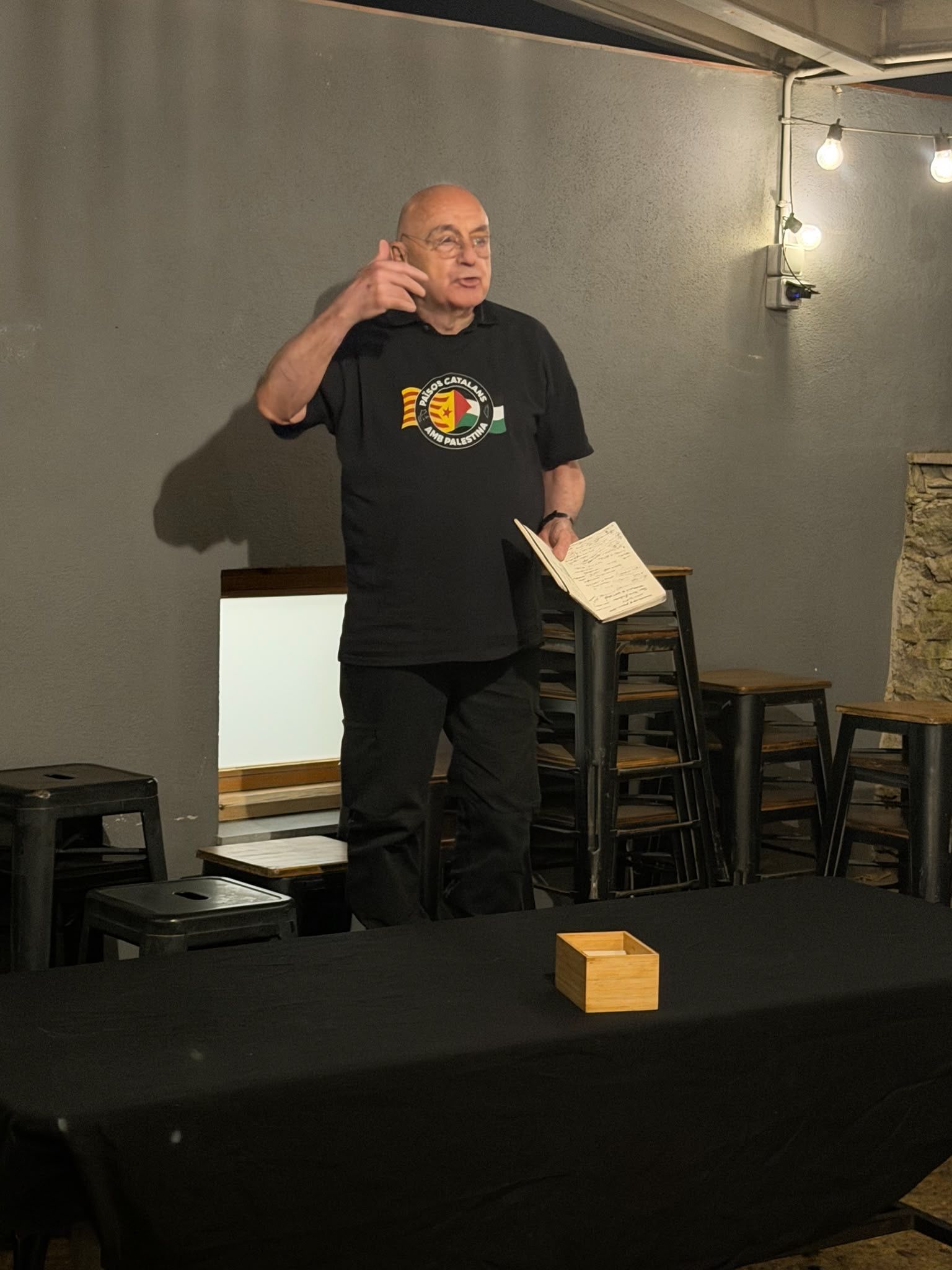 Agàpit Borràs, amb el reconeixement