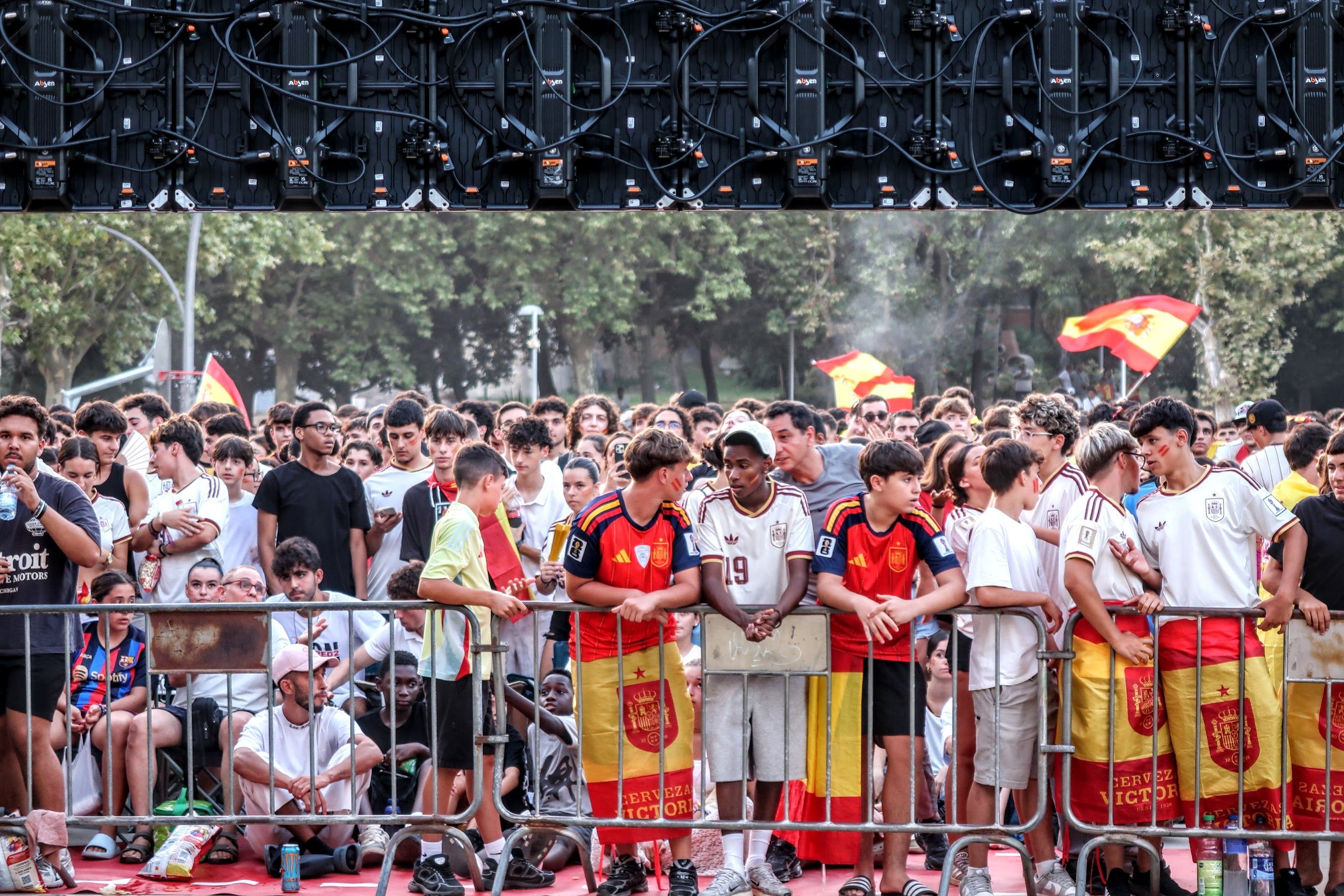Pantalla gegant a Mataró per seguir la final del Mundial