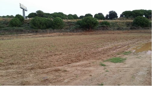 La finca de las Cinco Sènies que sale a concurso. Foto: Ayuntamiento de Mataró