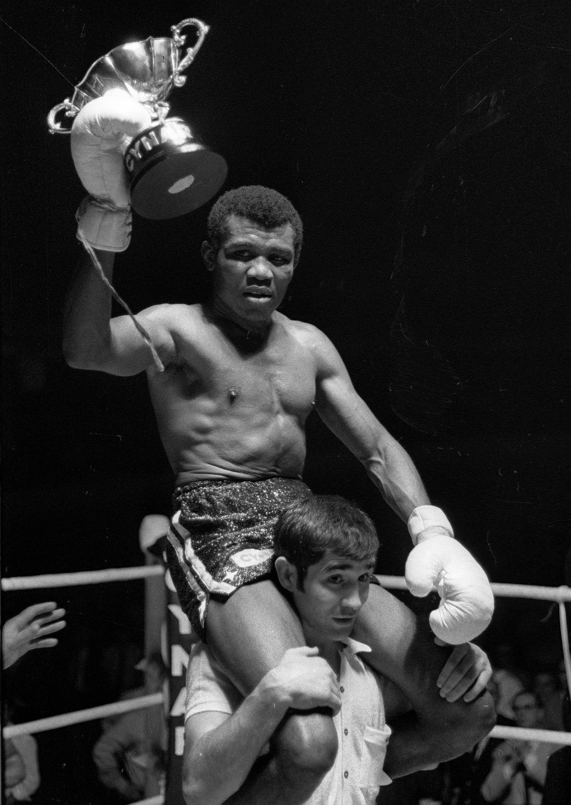 La mítica foto amb Cassius Clay La mítica foto amb Cassius Clay