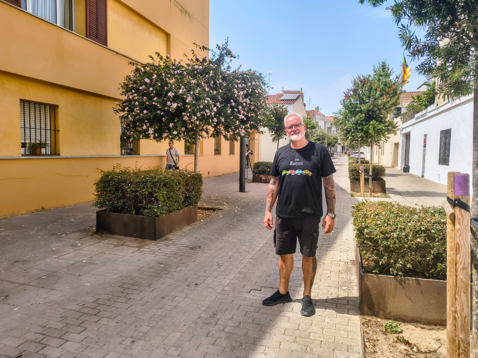 En Miquel al carrer del Cös