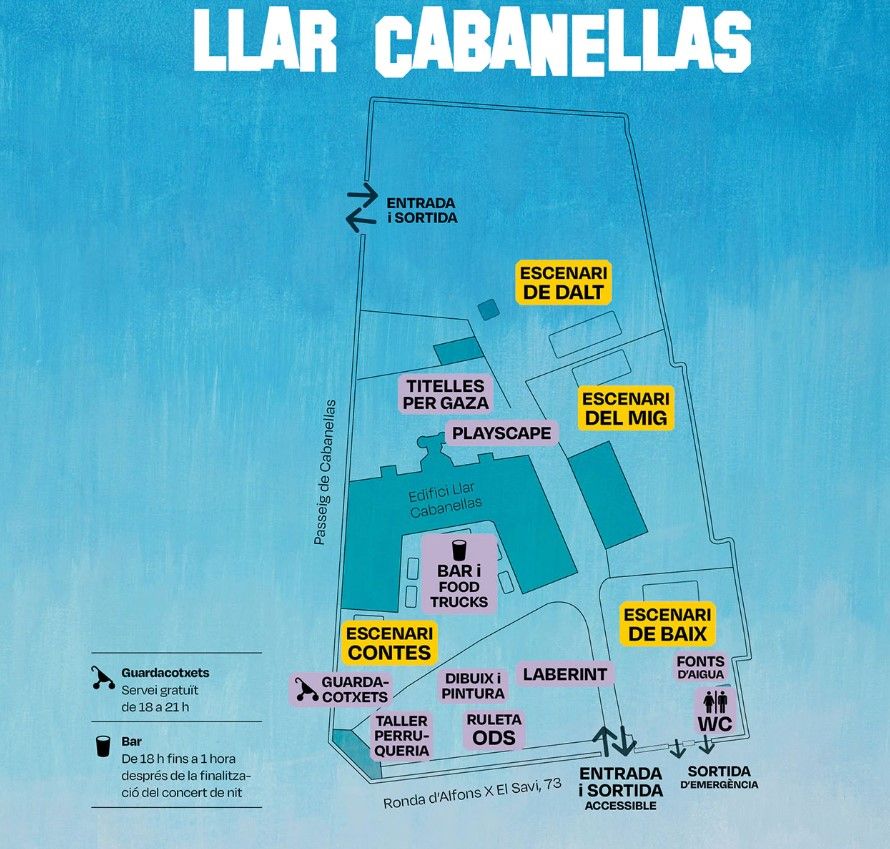 Plànol del recinte