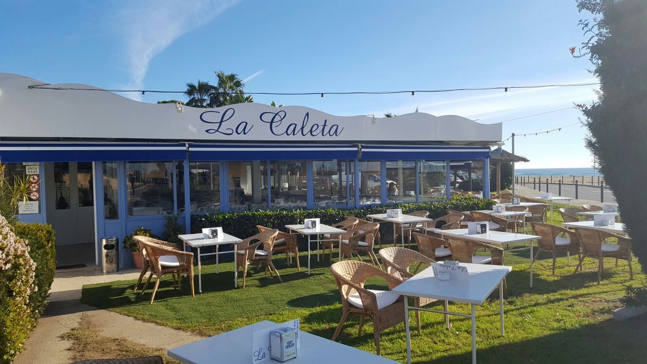El restaurant La Caleta de Sant Vicenç de Montalt