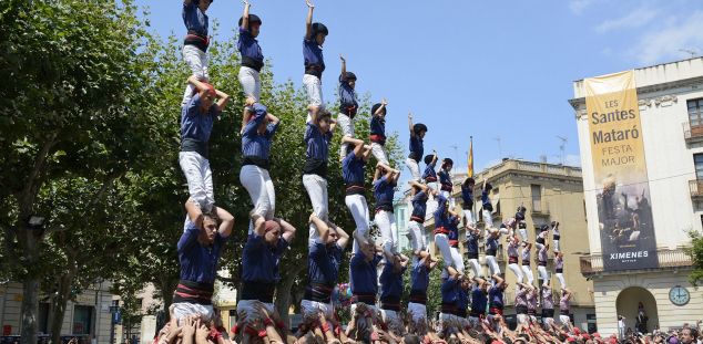 Pilars en record de la Mariona. Foto: Capgrossos Pilars en record de la Mariona. Foto: Capgrossos