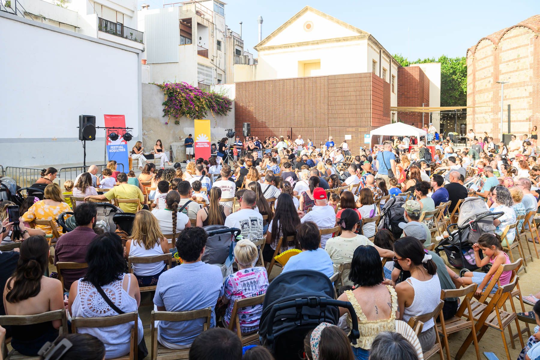 Presentación del cuento de Santes de Capgròs. Foto: R. G. 