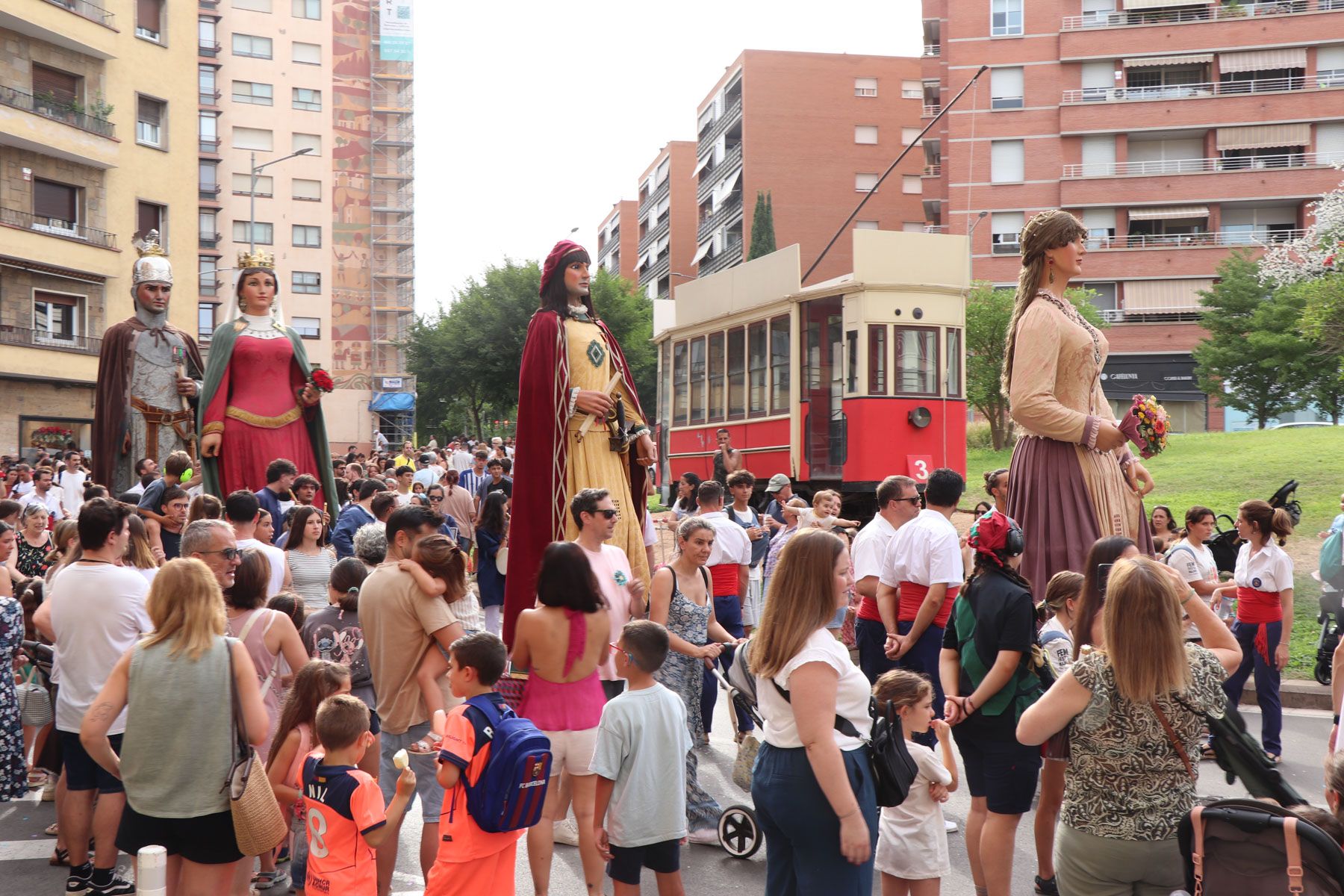 Gegantada. Foto: Lluís Rugama