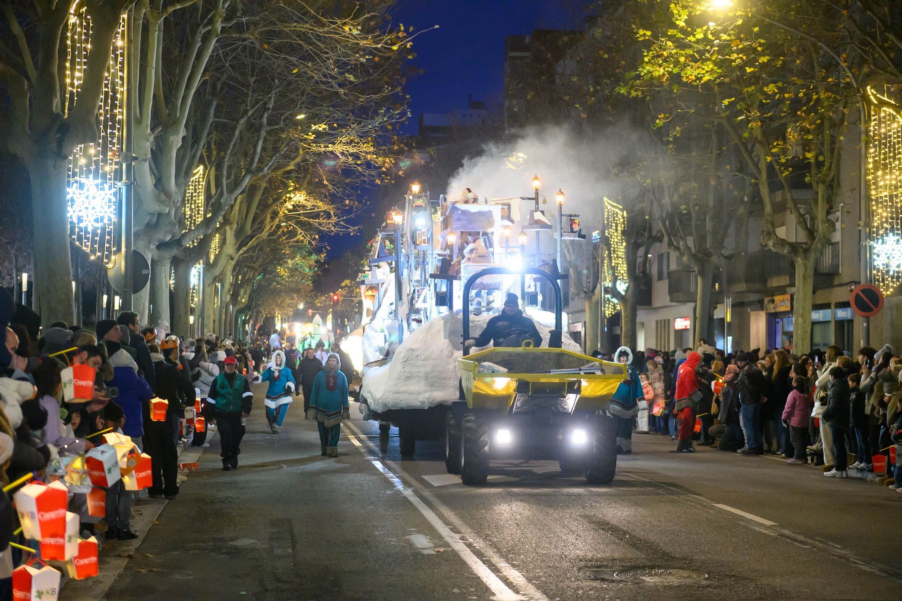 La Cavalcada de Reis de Mataró segueix incorporant canvis. Foto: R. Gallofré
