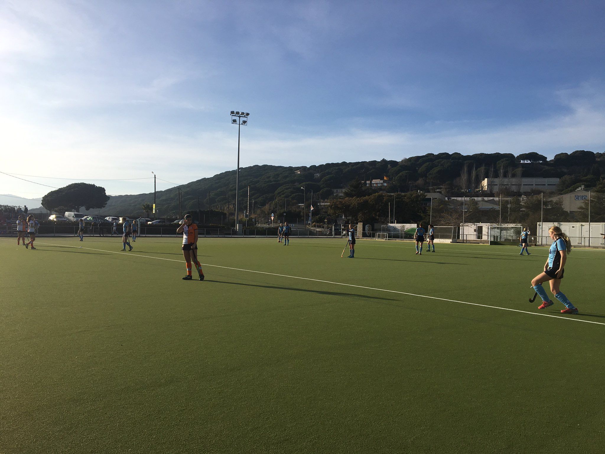El campo municipal de hockey